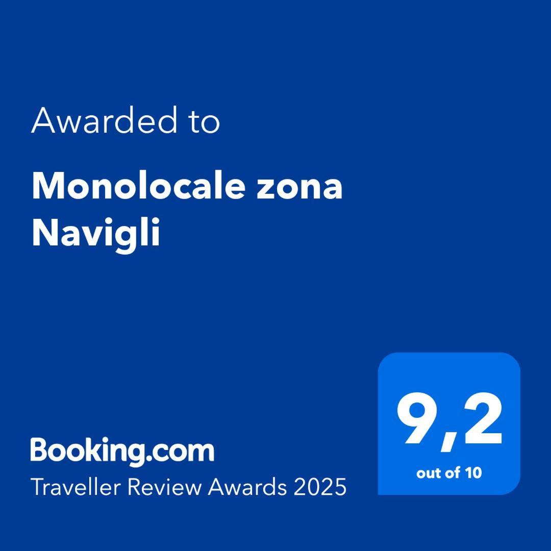 Monolocale Zona Navigli Apartment Milan Bagian luar foto